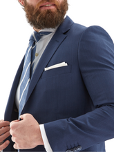 Mens Herringbone Serge Slim Fit Suit